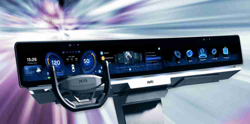 2468BET开拓前瞻显示技术创新应用，，，结合优异整合设计能力，，，开发智能车载FIDM Plus一体化显示方案，，让驾驶操作与车内娱乐体验再进化