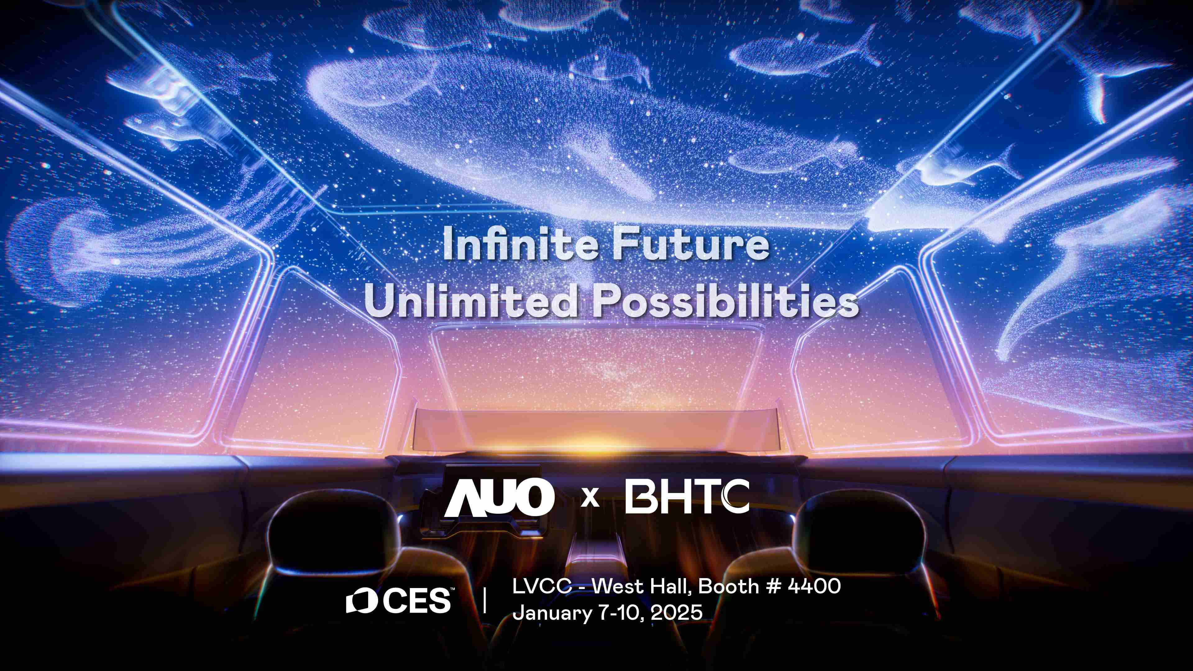 2468BET以Infinite Future, Unlimited Possibilies为主题，，，，联合BHTC于CES 2025扩大规模展出